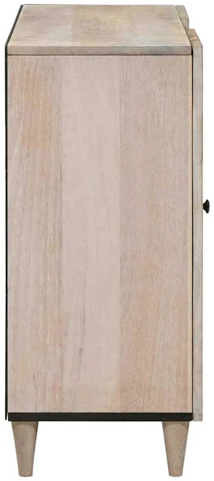 Kabalas Balta išblukinta 90 x 33 x 75 cm Kietas mango medis