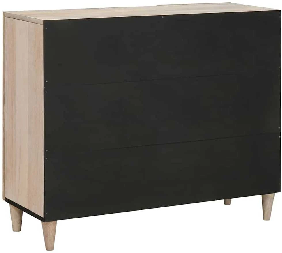 Kabalas Balta išblukinta 90 x 33 x 75 cm Kietas mango medis