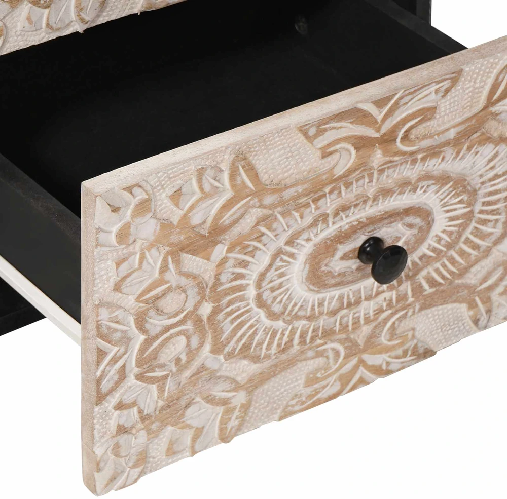 Kabalas Balta 40 x 33,5 x 75 cm Kietas mango medis