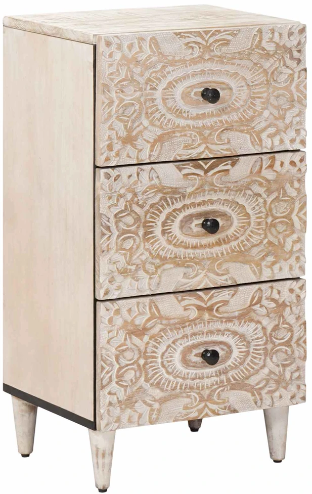 Kabalas Balta 40 x 33,5 x 75 cm Kietas mango medis