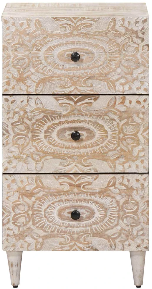 Kabalas Balta 40 x 33,5 x 75 cm Kietas mango medis