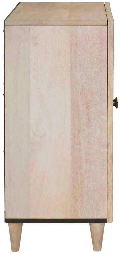 Kabalas Balta 60 x 33 x 75 cm mango medienos masyvas