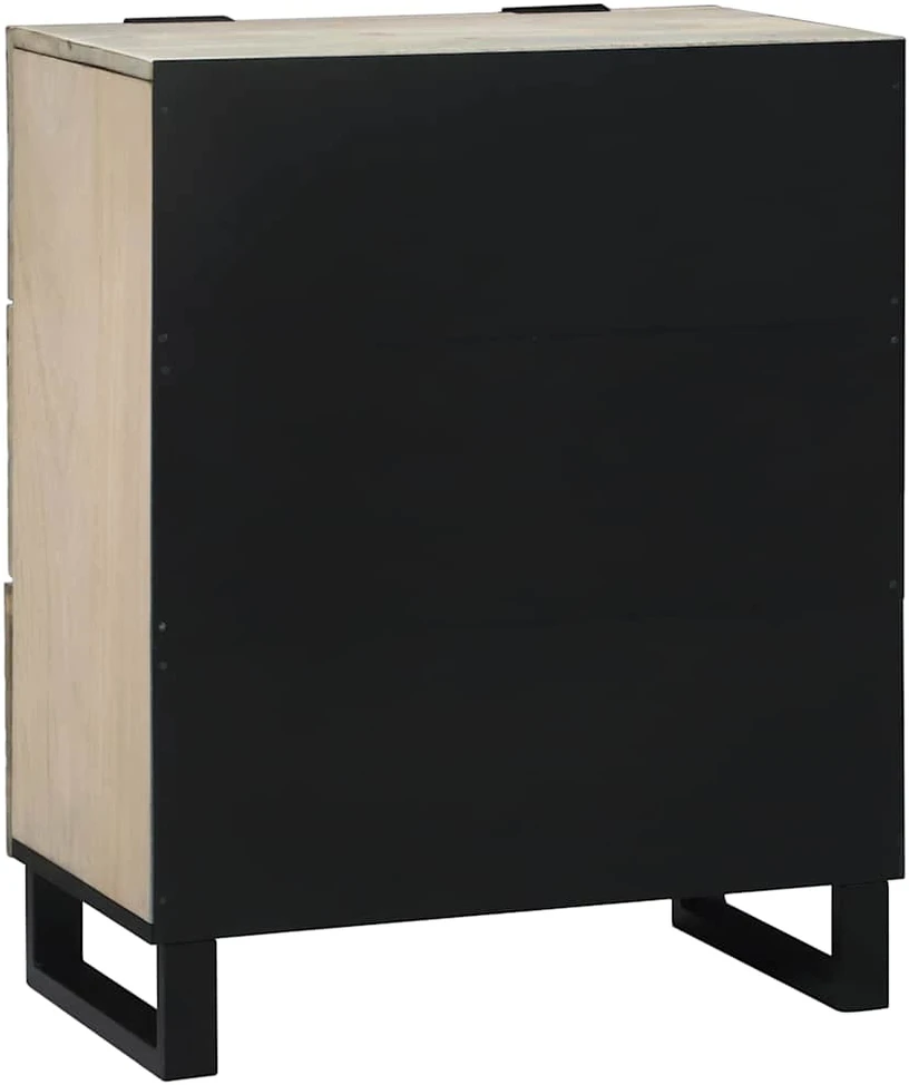 Kabalas Balta 60 x 33.5 x 75 cm Mango medienos masyvas