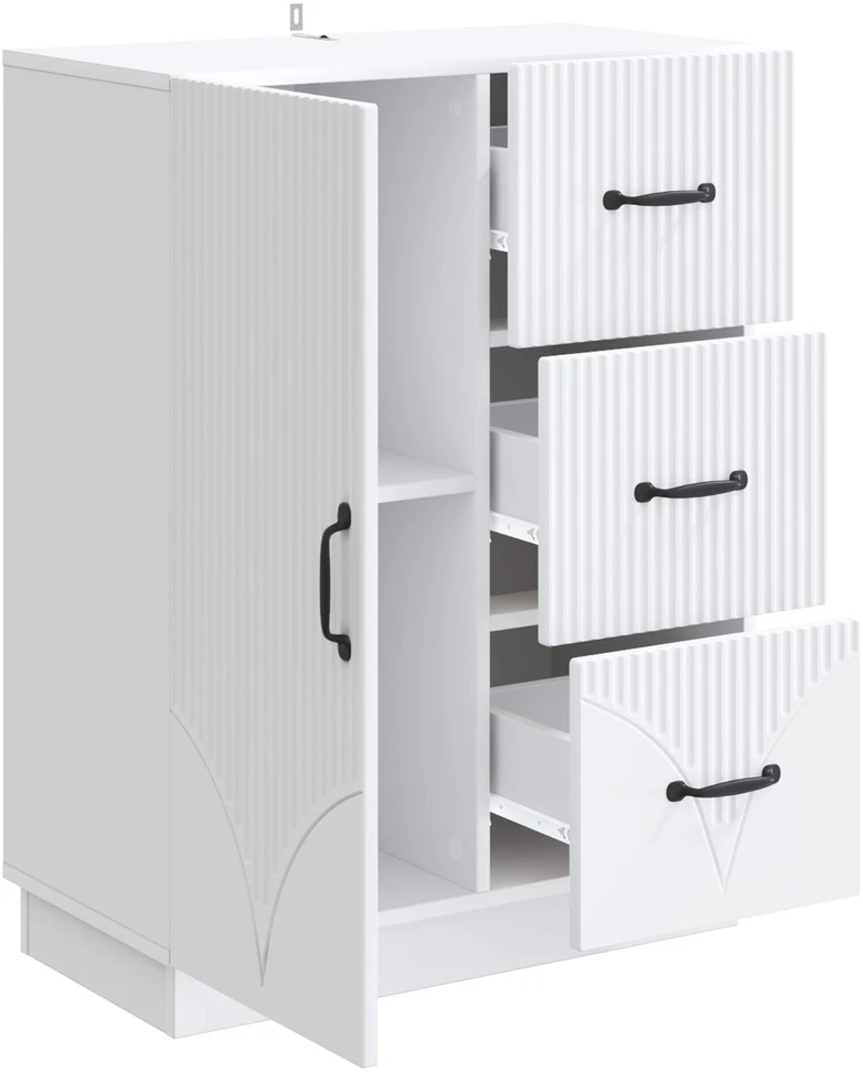 Kabalas Balta 66 x 34,5 x 87 cm Apdirbta mediena