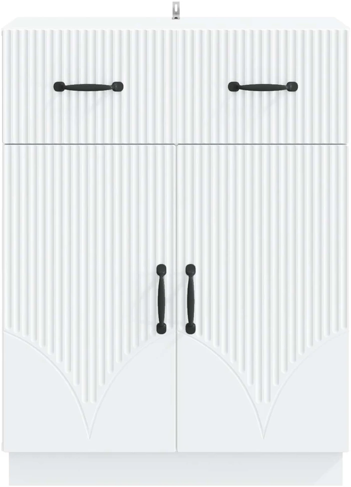 Kabalas Balta 66 x 34,5 x 87 cm Apdirbta mediena