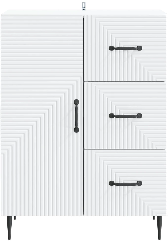 Kabalas Balta 66 x 34,5 x 89,5 cm Apdirbta mediena