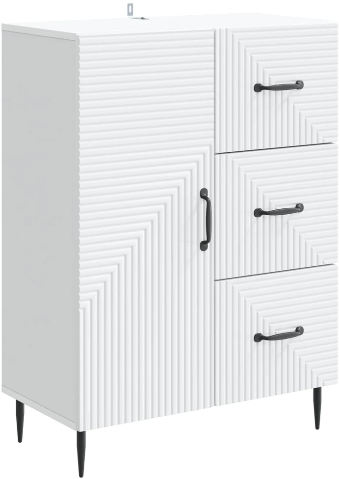 Kabalas Balta 66 x 34,5 x 89,5 cm Apdirbta mediena