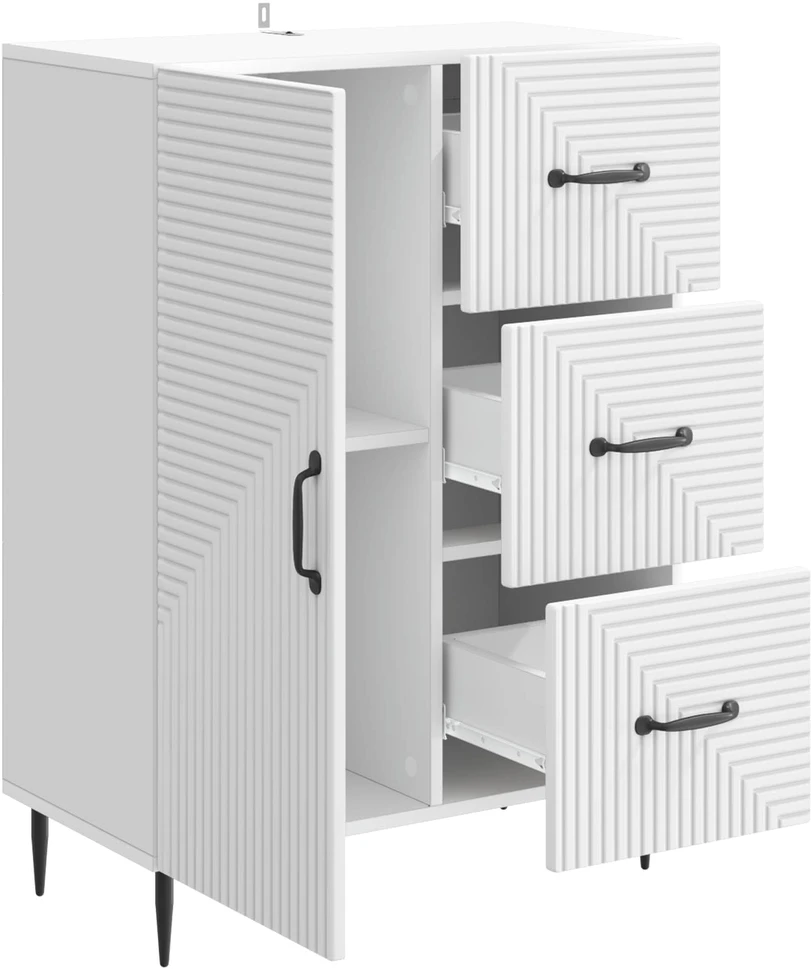 Kabalas Balta 66 x 34,5 x 89,5 cm Apdirbta mediena