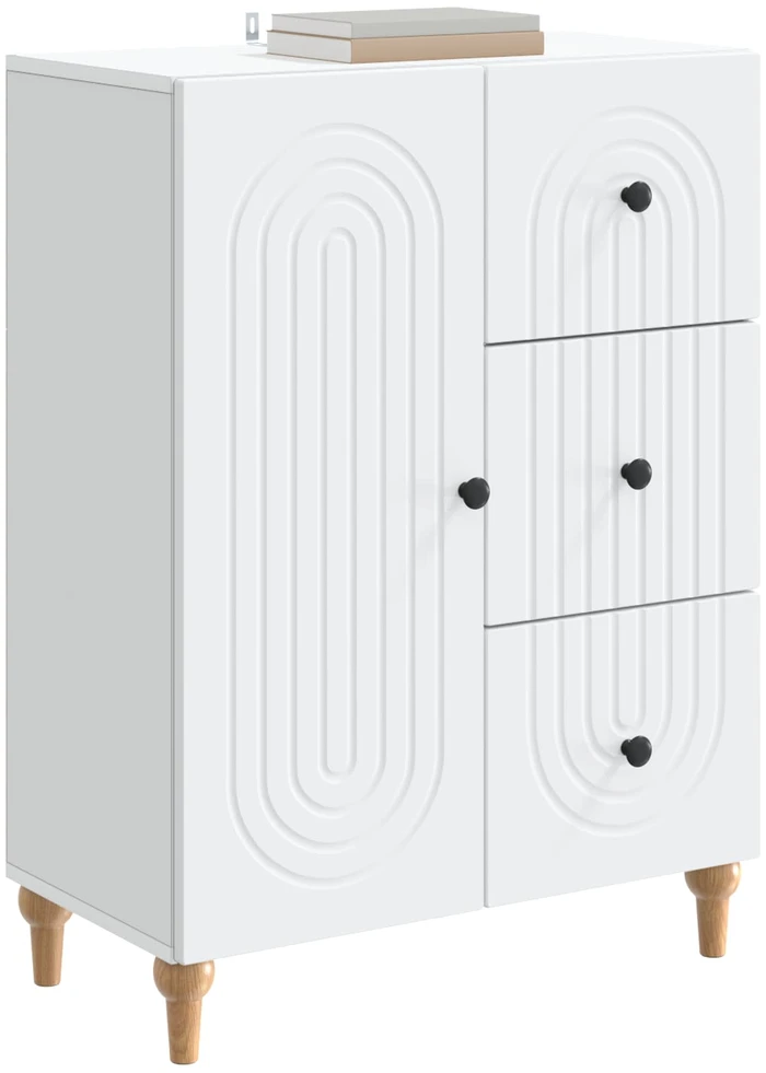 Kabalas Balta 66 x 34,5 x 90 cm Apdirbta mediena