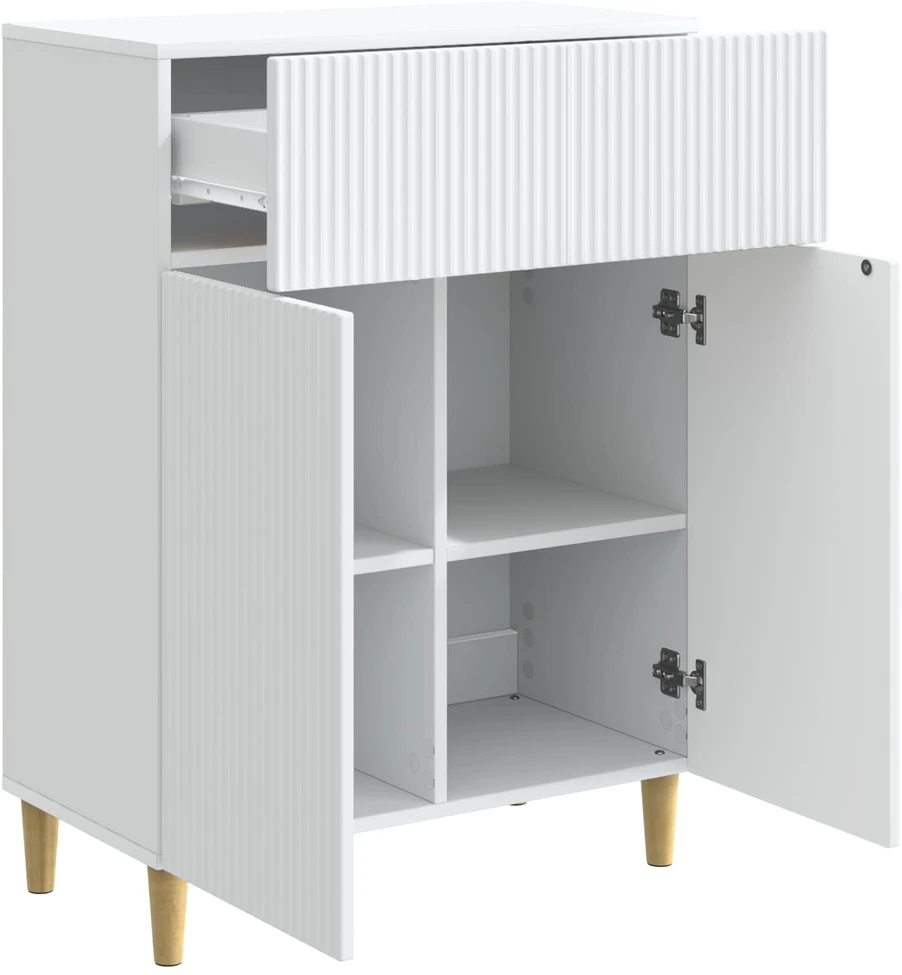 Kabalas Balta 66 x 34,5 x 90 cm Apdirbta mediena