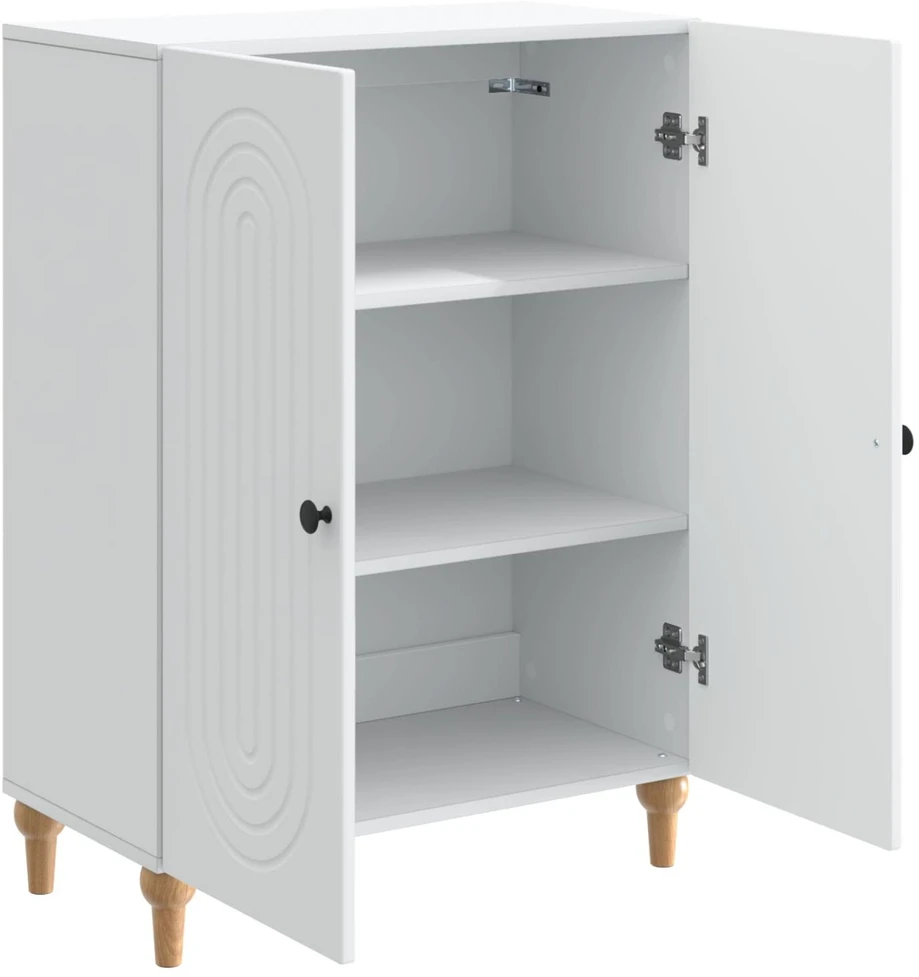 Kabalas Balta 66 x 34,5 x 90 cm Apdirbta mediena