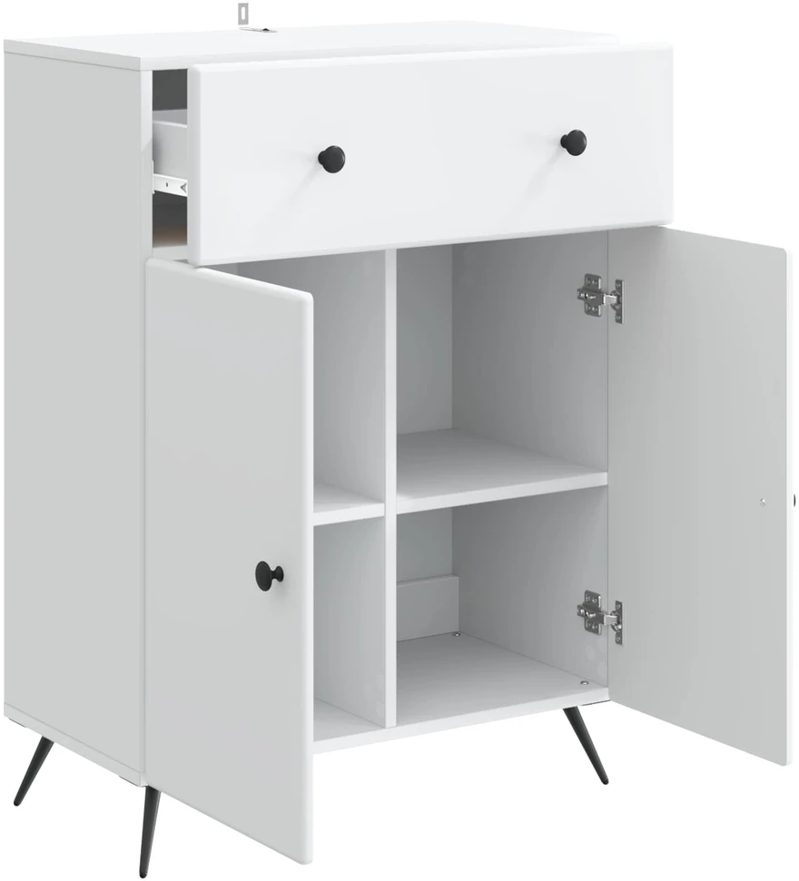 Kabalas Balta 66 x 34,5 x 90 cm Apdirbta mediena