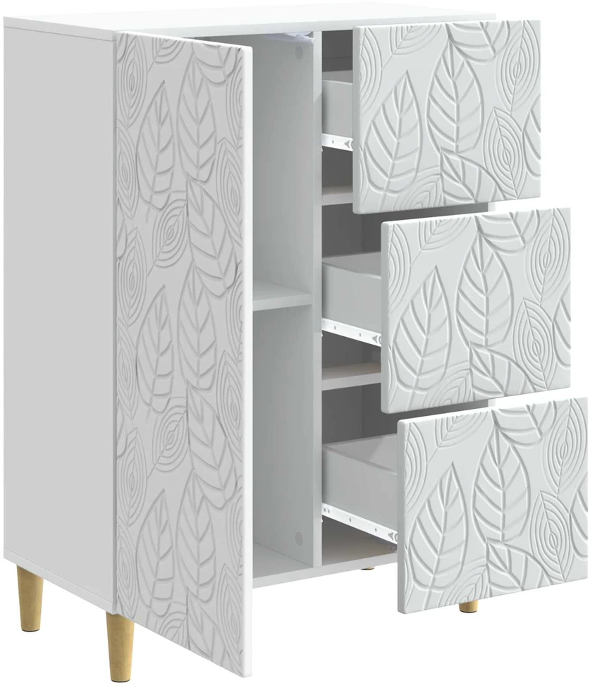 Kabalas Balta 66 x 34,5 x 90 cm Apdirbta mediena