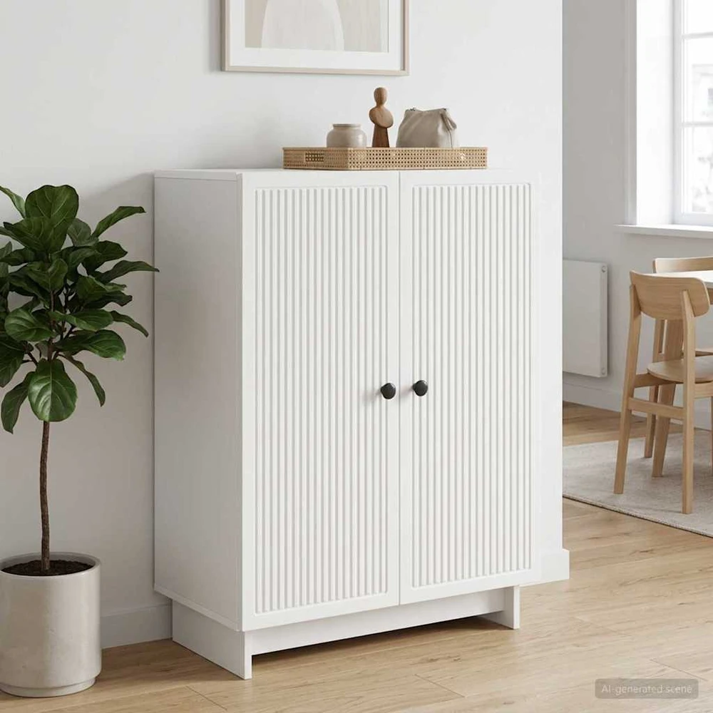 Kabalas Balta 66 x 34,5 x 90 cm Apdirbta mediena