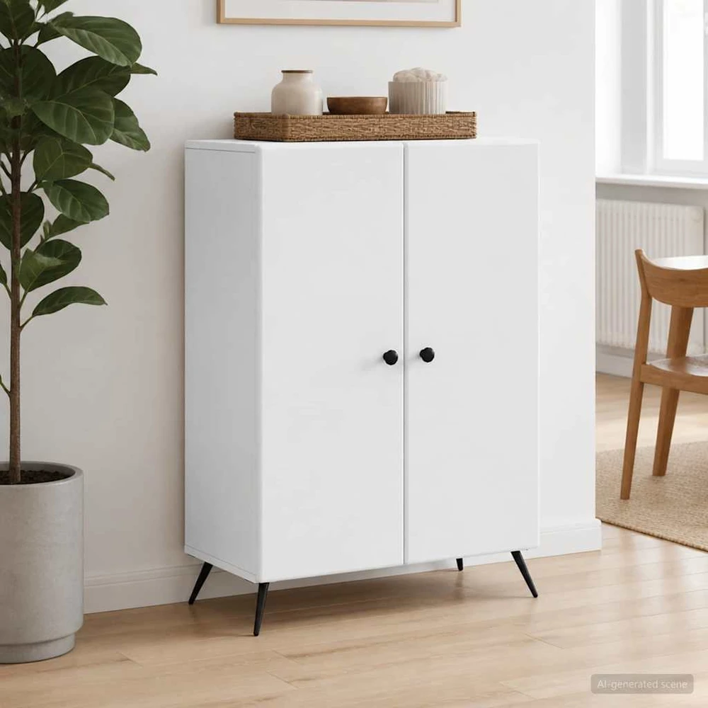 Kabalas Balta 66 x 34,5 x 90 cm Apdirbta mediena