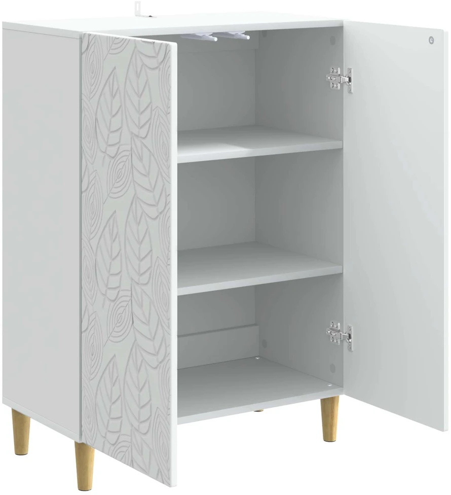 Kabalas Balta 66 x 34,5 x 90 cm Apdirbta mediena