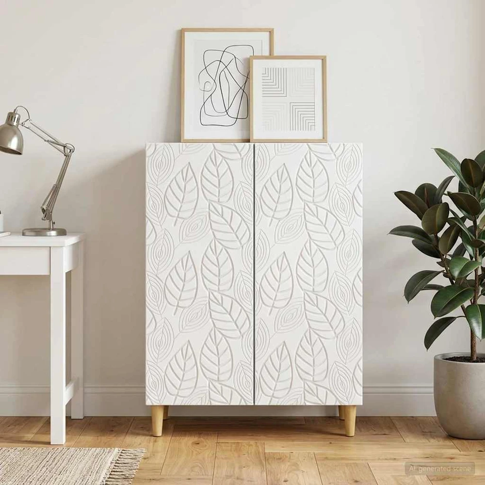 Kabalas Balta 66 x 34,5 x 90 cm Apdirbta mediena