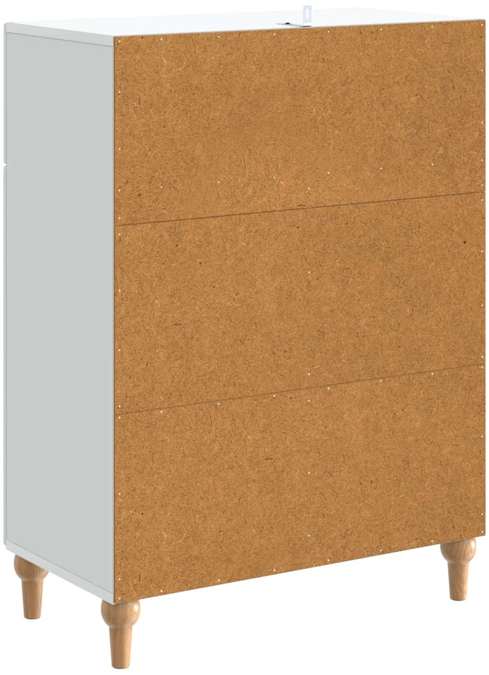 Kabalas Balta 66 x 34,5 x 90 cm Apdirbta mediena