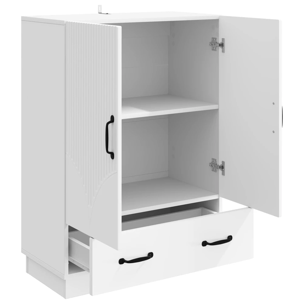 Kabalas Balta 66 x 34,5 x 92 cm Apdirbta mediena