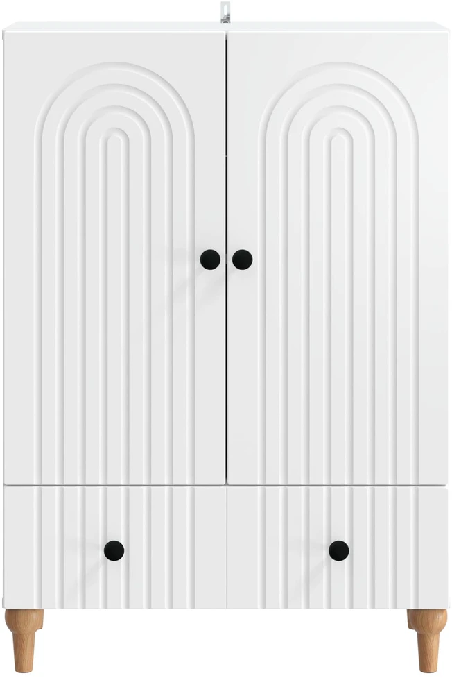 Kabalas Balta 66 x 34,5 x 95 cm Apdirbta mediena