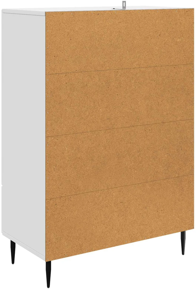 Kabalas Balta 66 x 34,5 x 95 cm Apdirbta mediena