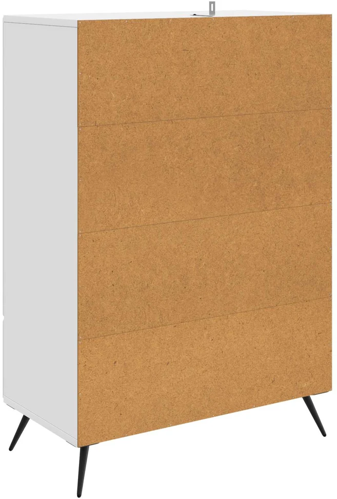 Kabalas Balta 66 x 34,5 x 95 cm Apdirbta mediena