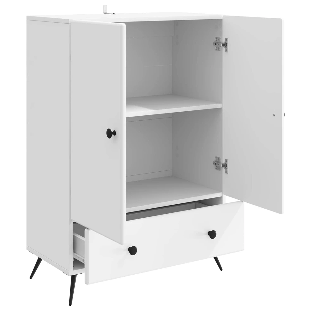 Kabalas Balta 66 x 34,5 x 95 cm Apdirbta mediena