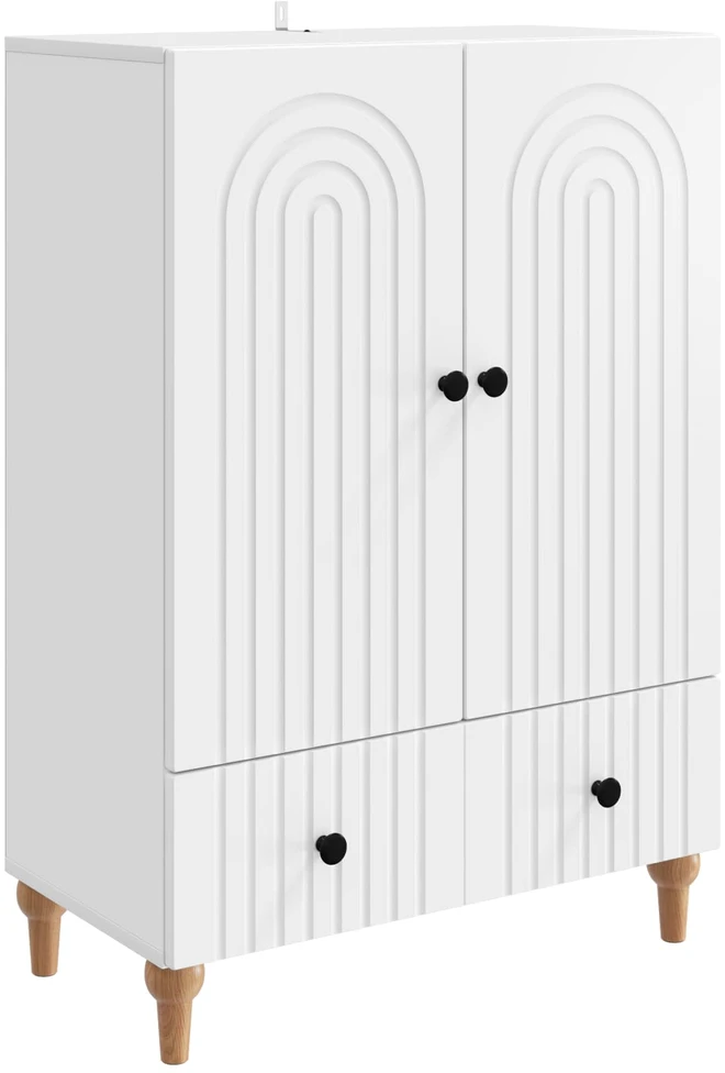 Kabalas Balta 66 x 34,5 x 95 cm Apdirbta mediena