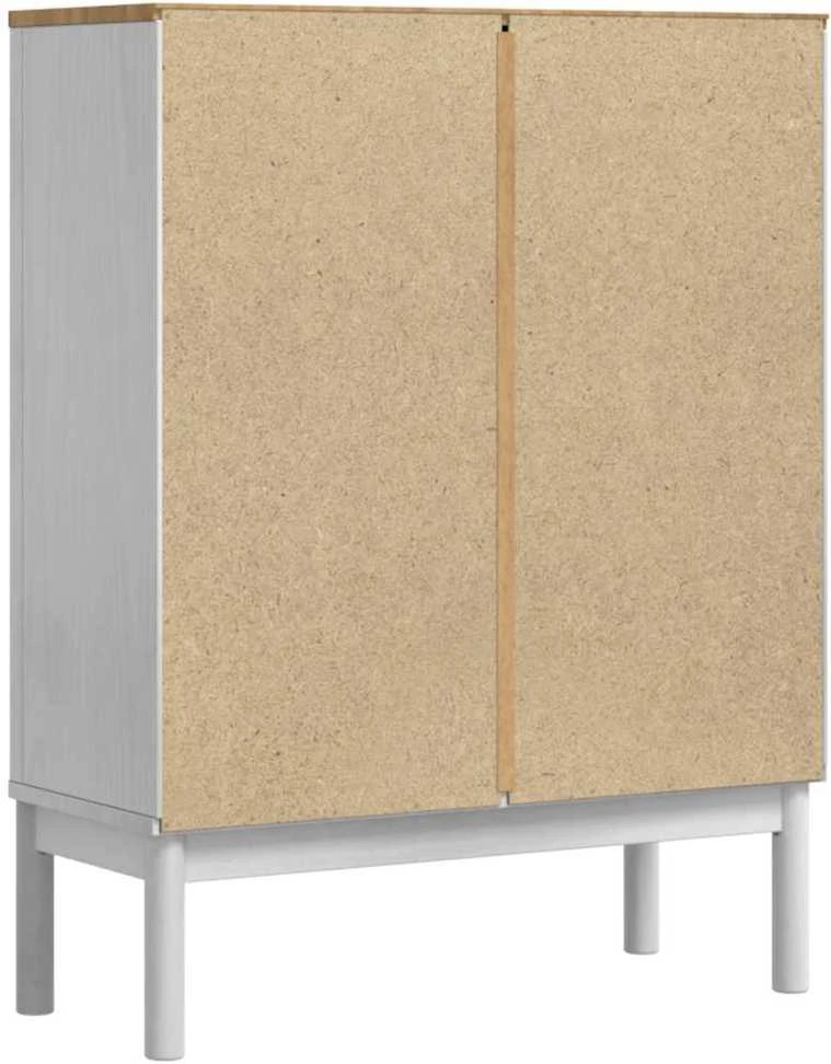 Kabalas FLORO Balta 70 x 30 x 70,5 cm Kietas pušies medis