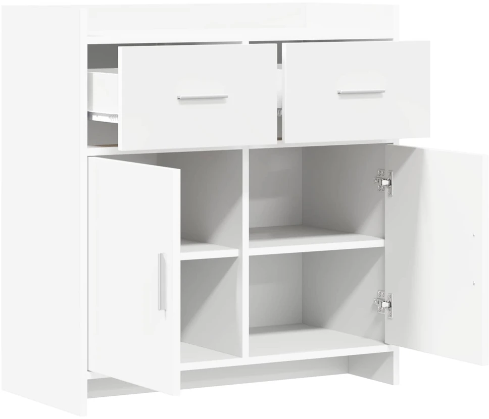 Kabalas Balta 75 x 36 x 80 cm Apdirbta mediena