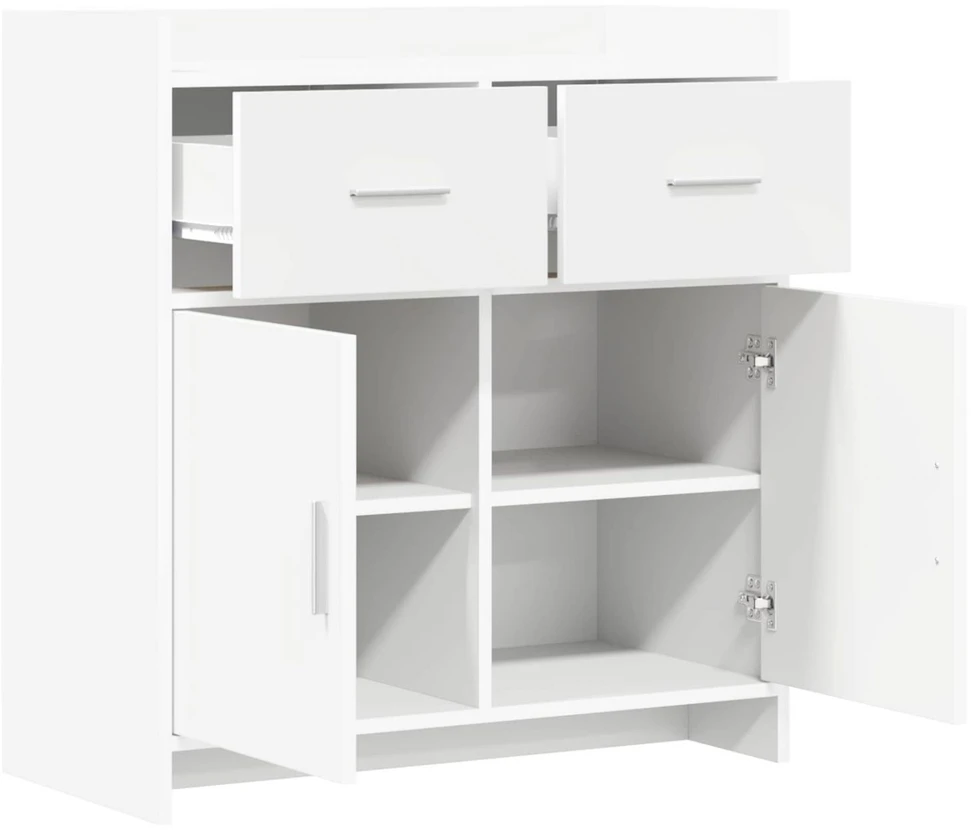 Kabalas Balta 75 x 36 x 80 cm Apdirbta mediena