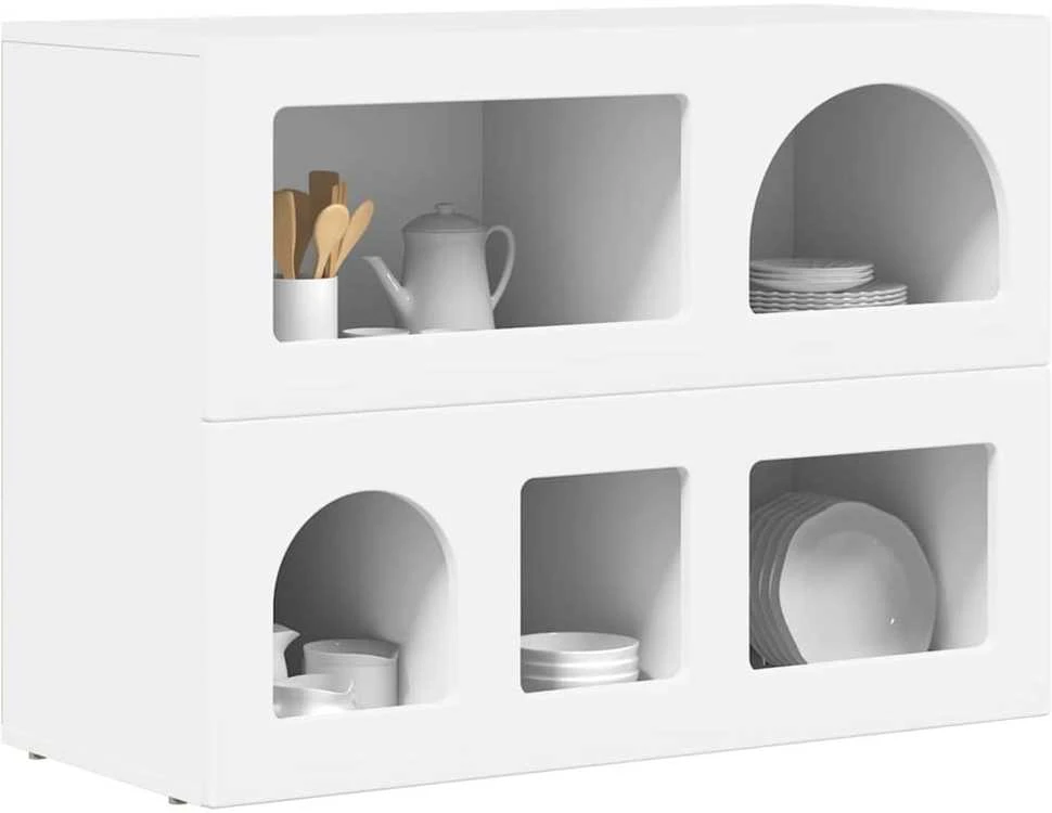 Kabalas ELST Balta 80.5 x 35 x 59 cm Apdirbta mediena