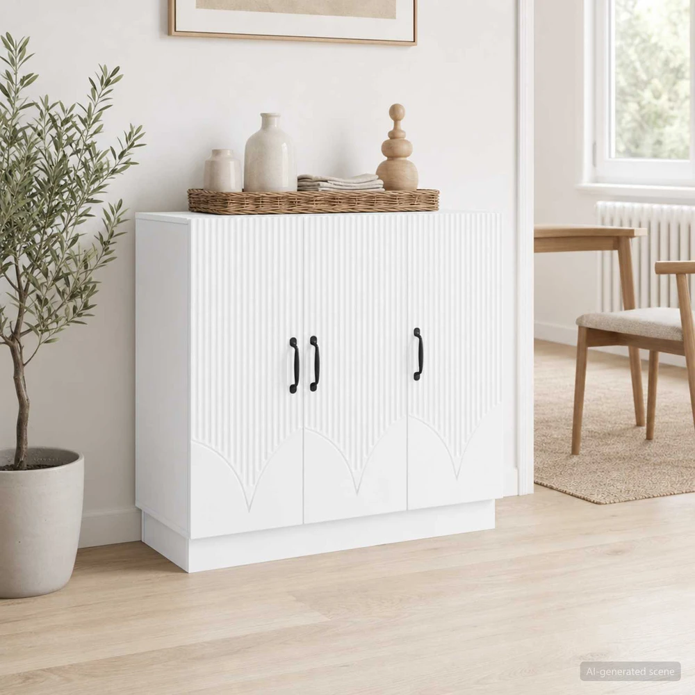 Kabalas Balta 89 x 34,5 x 77 cm Apdirbta mediena