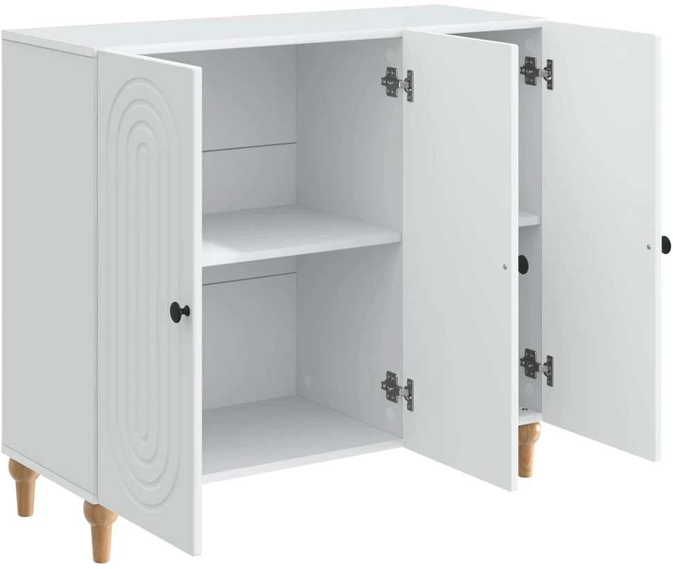 Kabalas Balta 89 x 34,5 x 80 cm Apdirbta mediena