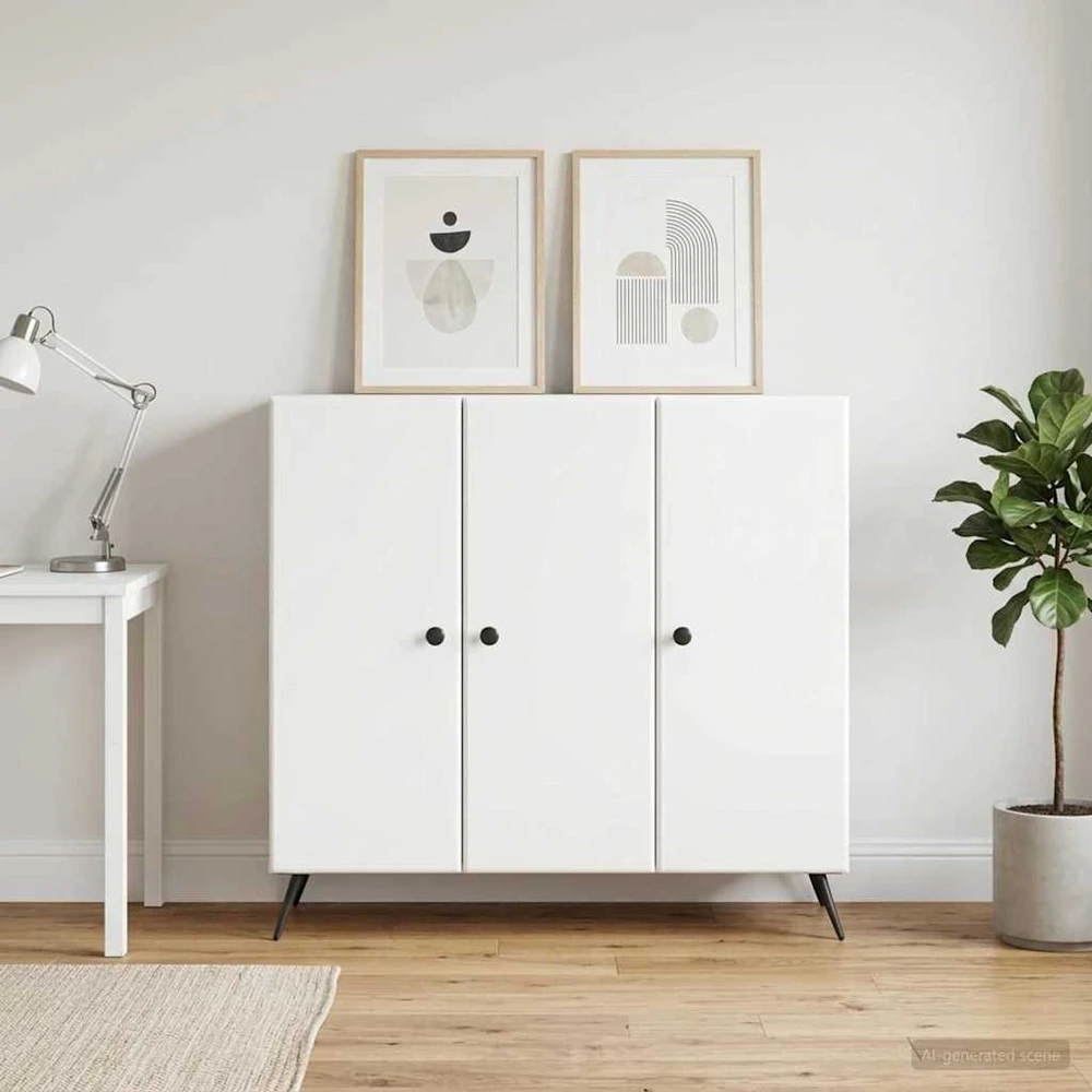Kabalas Balta 89 x 34,5 x 80 cm Apdirbta mediena