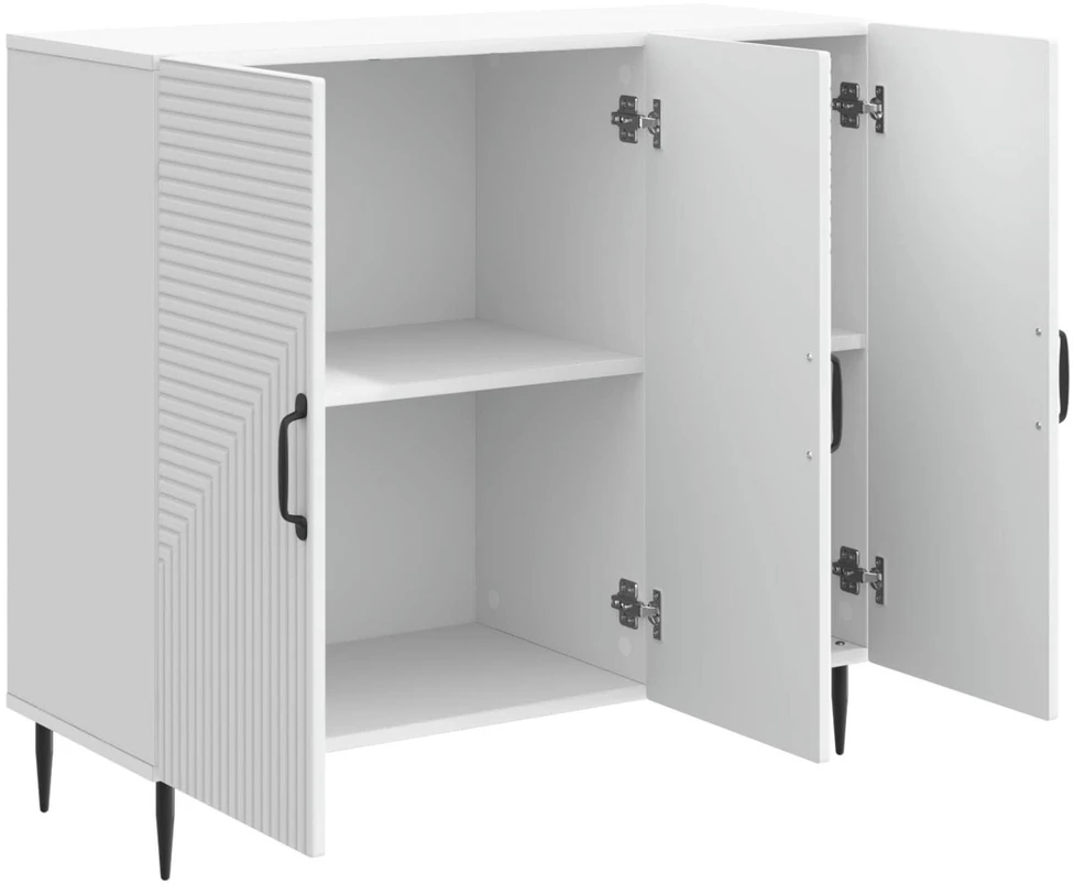Kabalas Balta 89 x 34,5 x 80 cm Apdirbta mediena