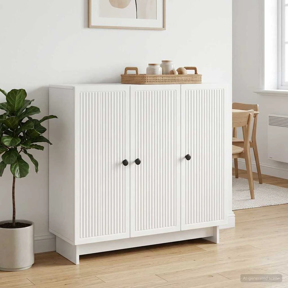 Kabalas Balta 89 x 34,5 x 80 cm Apdirbta mediena