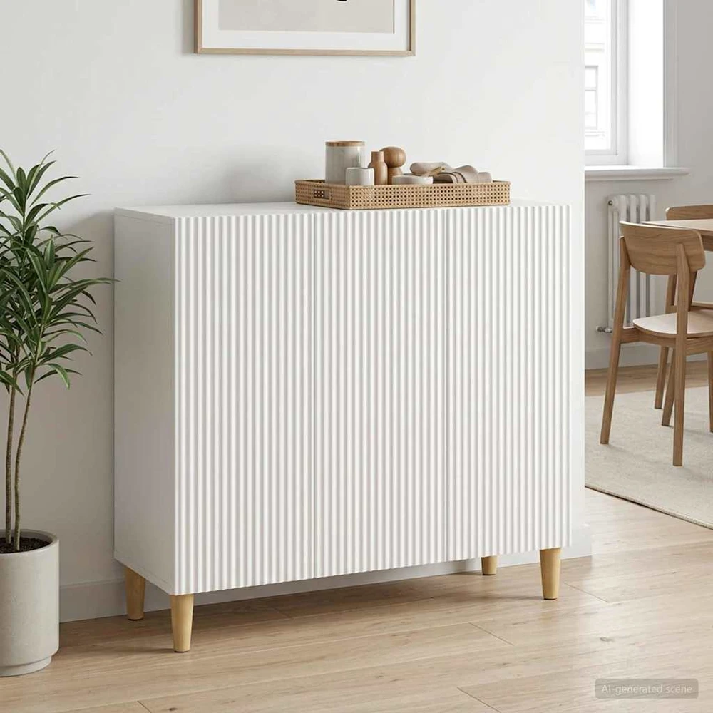 Kabalas Balta 89 x 34,5 x 80 cm Apdirbta mediena