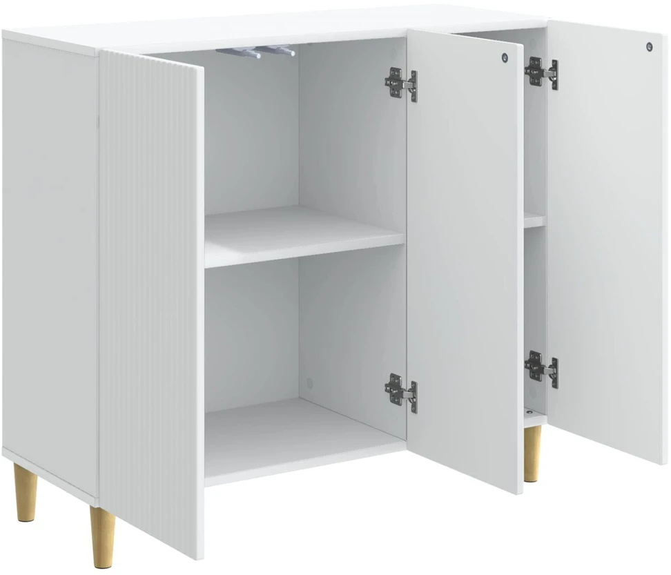 Kabalas Balta 89 x 34,5 x 80 cm Apdirbta mediena