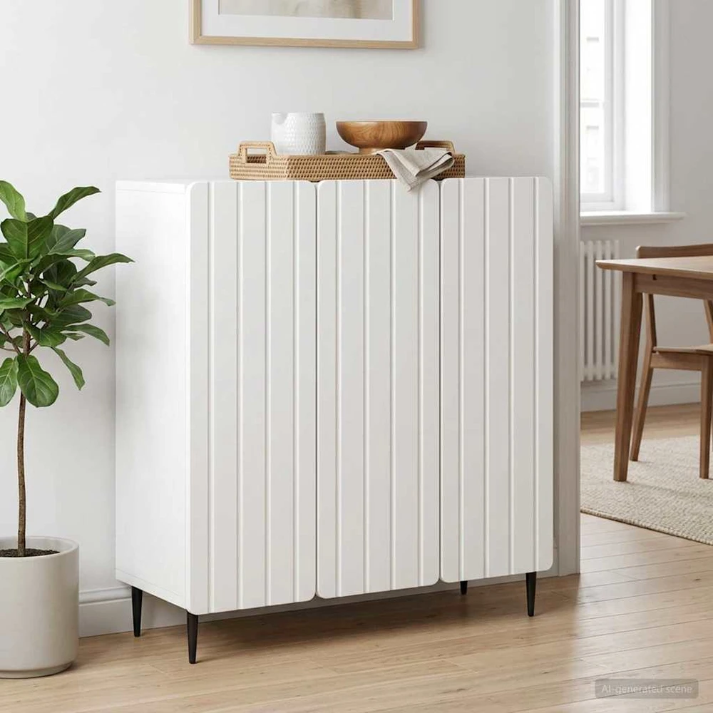 Kabalas Balta 89 x 34,5 x 82 cm Apdirbta mediena