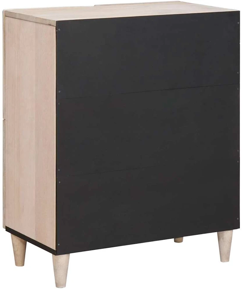 Kabalas Balta išblukinta 60 x 33 x 75 cm Kietas mango medis