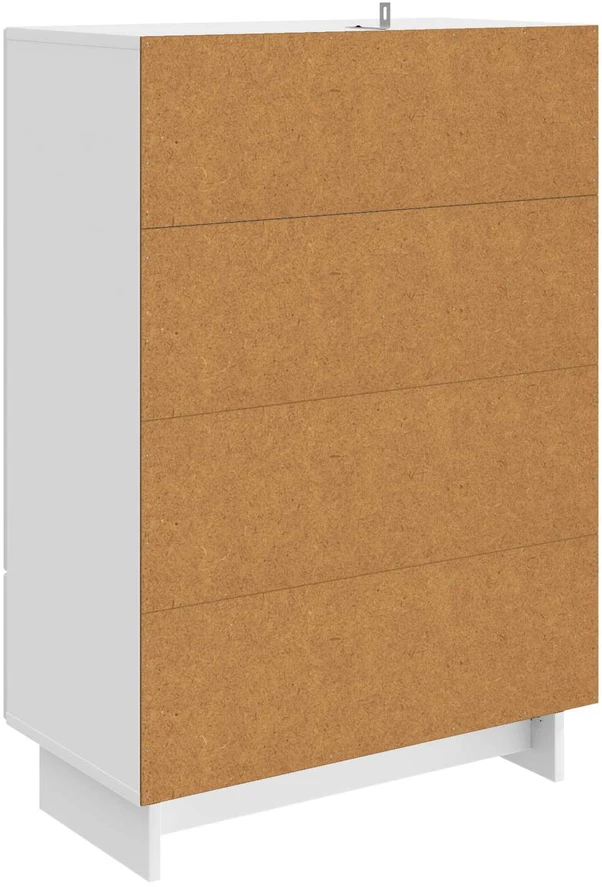 Kabalas Baltas 66 x 34,5 x 95 cm Dirbtinė mediena