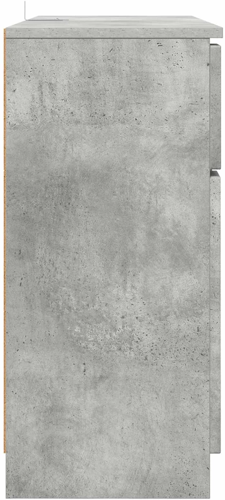 Kabalas Betono pilka 100 x 30 x 65,6 Apdirbta mediena