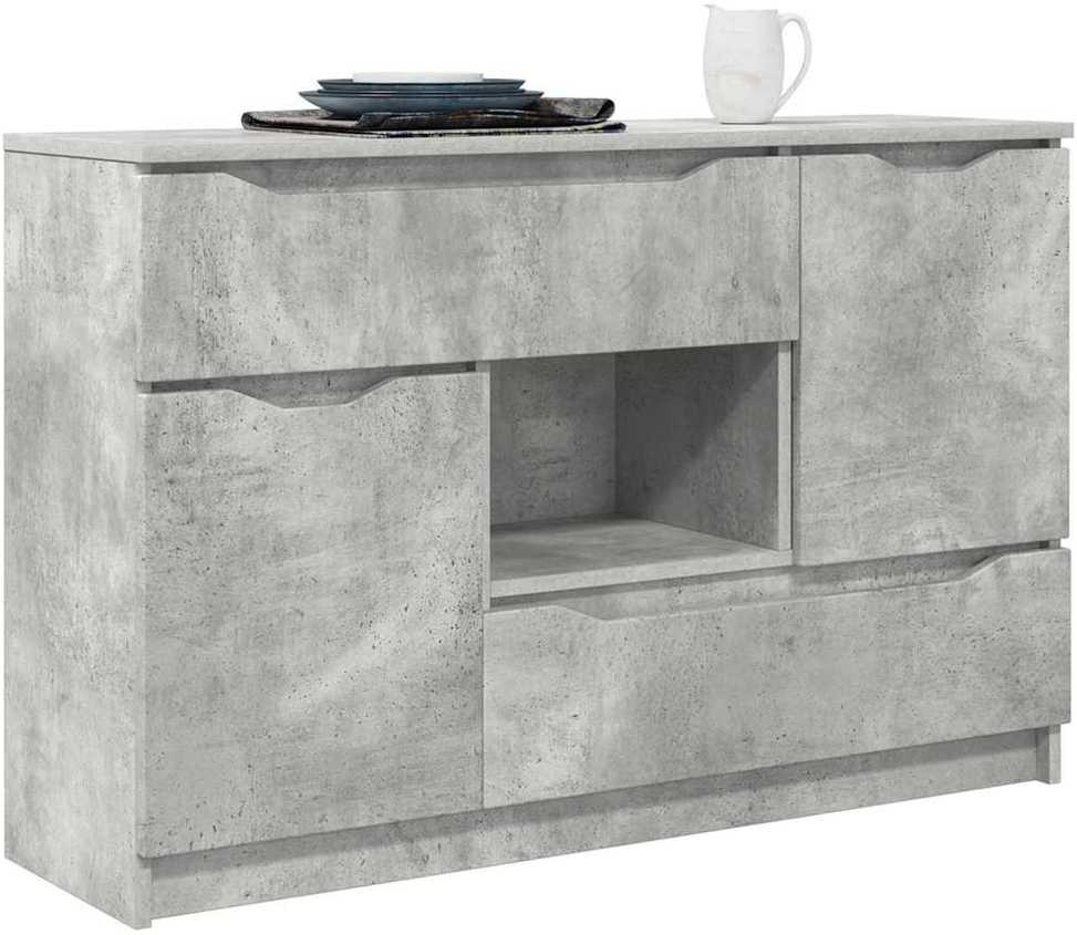Kabalas Betono pilka 100 x 30 x 65,6 Apdirbta mediena
