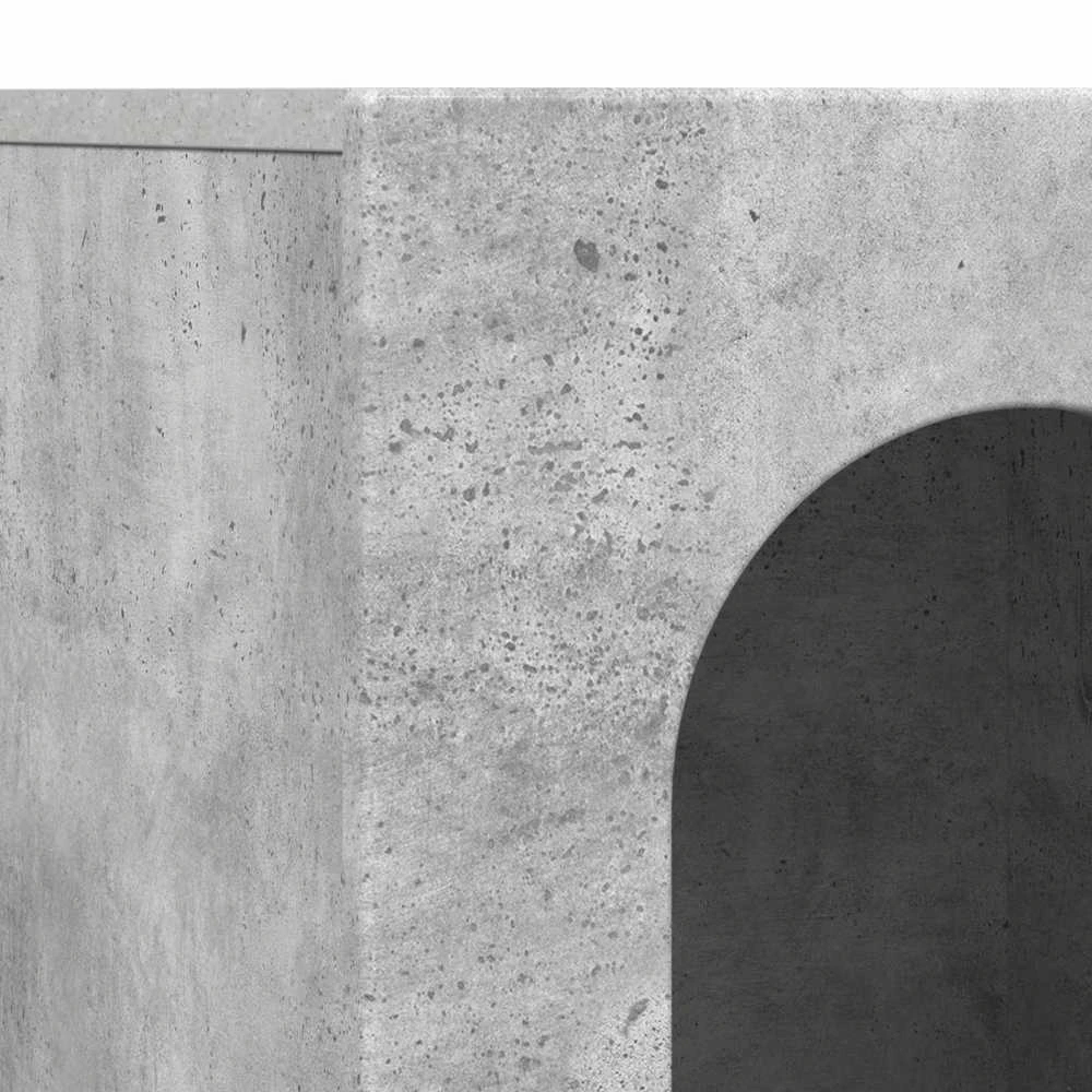 Kabalas ELST Betono pilka 100 x 35 x 59 cm Apdirbta mediena