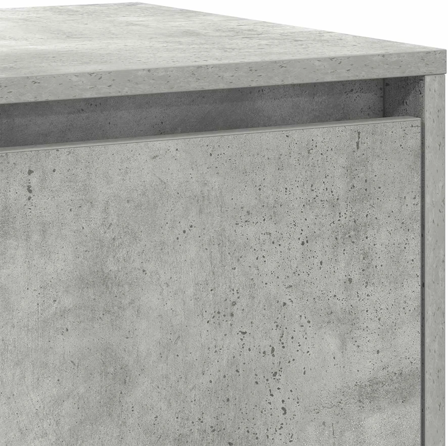 Kabalas Betono pilka 135 x 41 x 75 cm Apdirbta mediena
