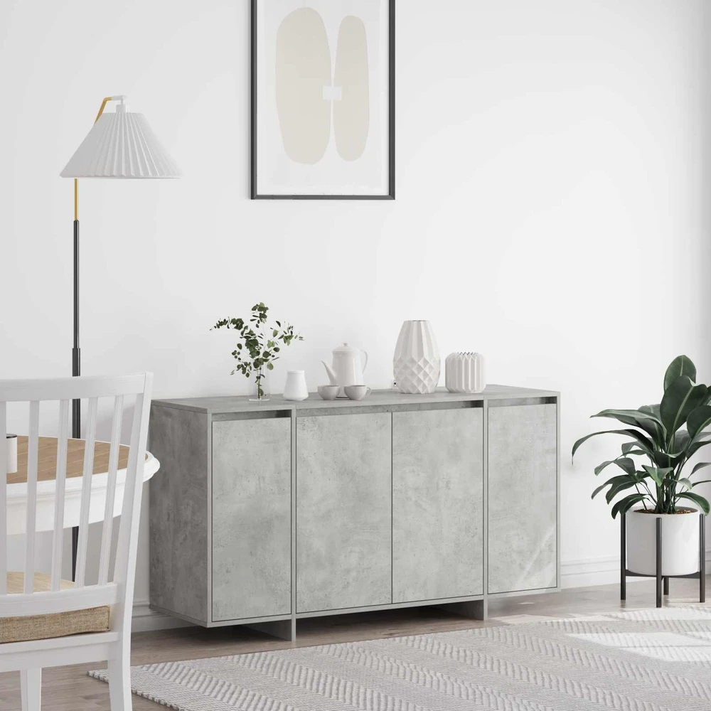 Kabalas Betono pilka 135 x 41 x 75 cm Apdirbta mediena