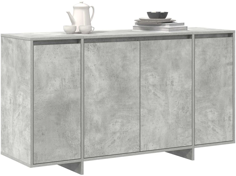 Kabalas Betono pilka 135 x 41 x 75 cm Apdirbta mediena