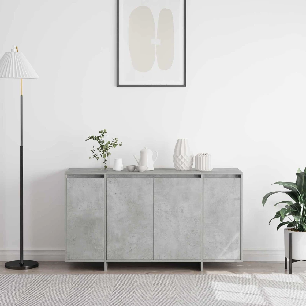 Kabalas Betono pilka 135 x 41 x 75 cm Apdirbta mediena
