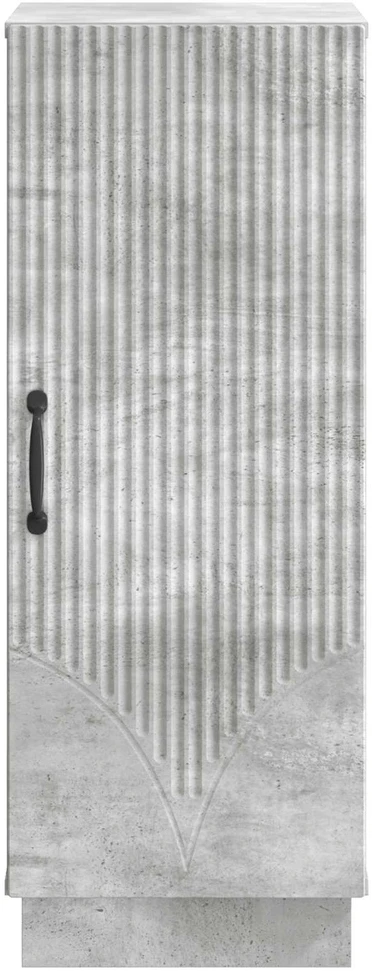 Kabalas Betono pilka 33 x 34,5 x 87 cm Apdirbta mediena